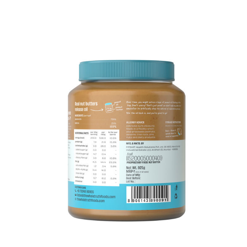 Buy The Whole Truth Peanut Butter With Dates Crunchy SUPER SAVER