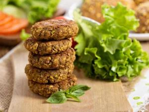 Kidney Bean Burger Patty