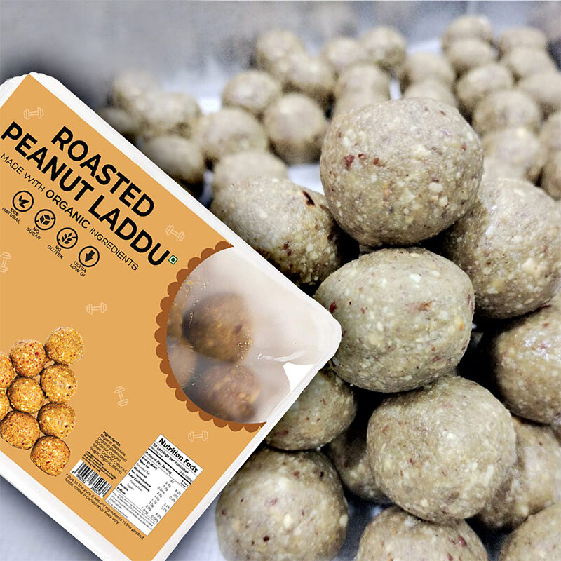 Buy Roasted Peanut Laddu/Ladoo 250g (20 Servings) (SugarFree, Low